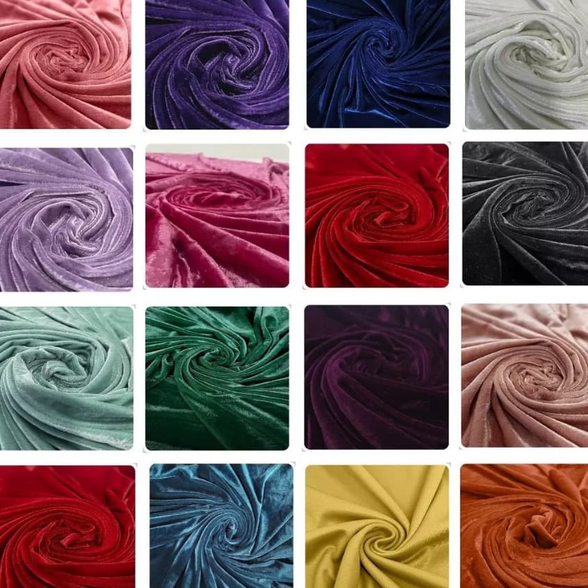 Tecido Plush Aveludado Qualidade Premium Cor Vermelho - 1 metro x 1,60