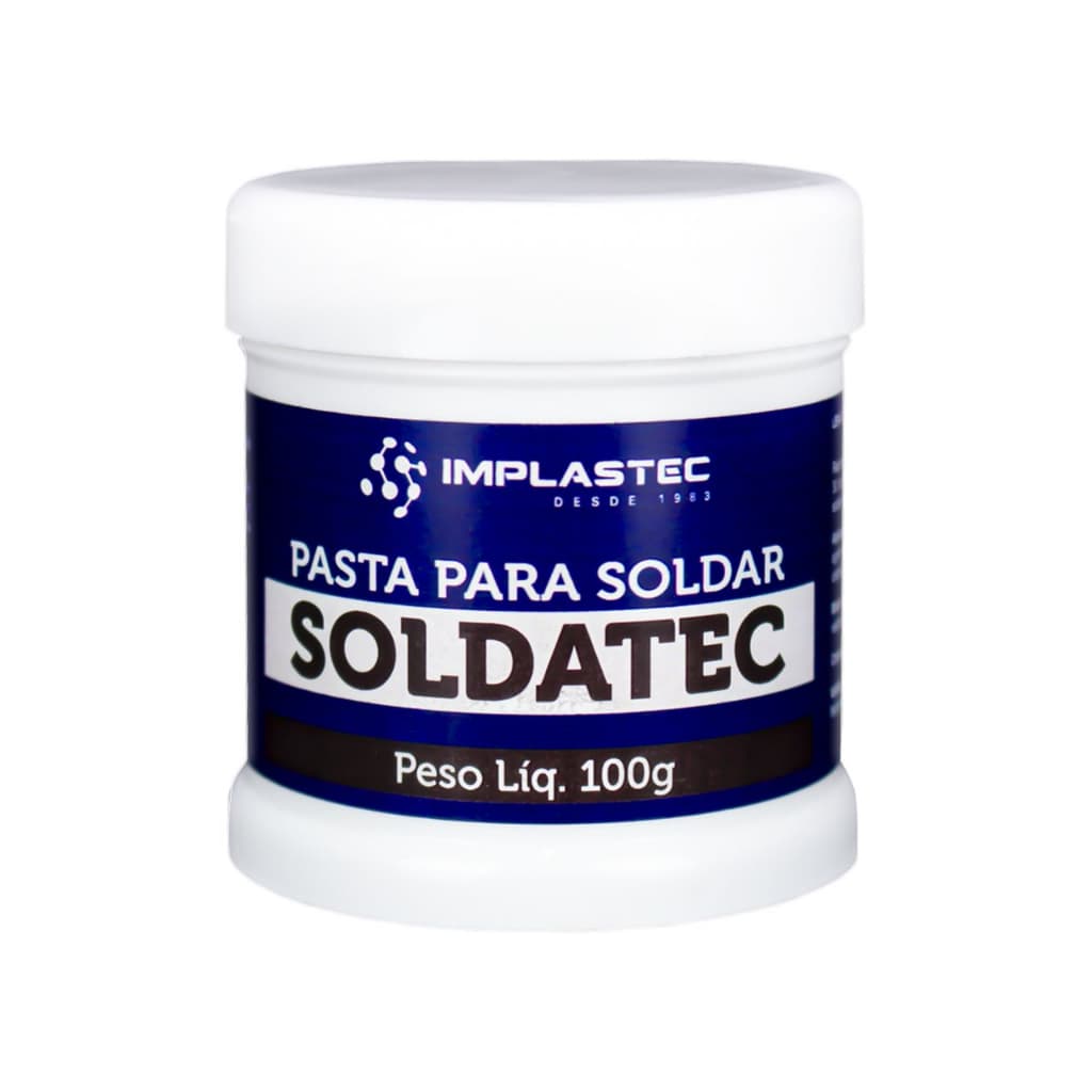 Pasta Para Soldar Pote 100g Soldatec Implastec