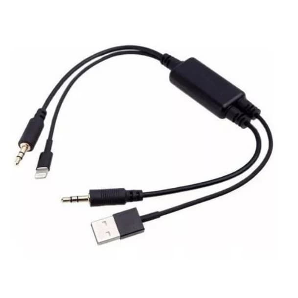 Cabo Auxiliar P2 Iphones iPod Cruze Cobalt Onix Prisma Spin