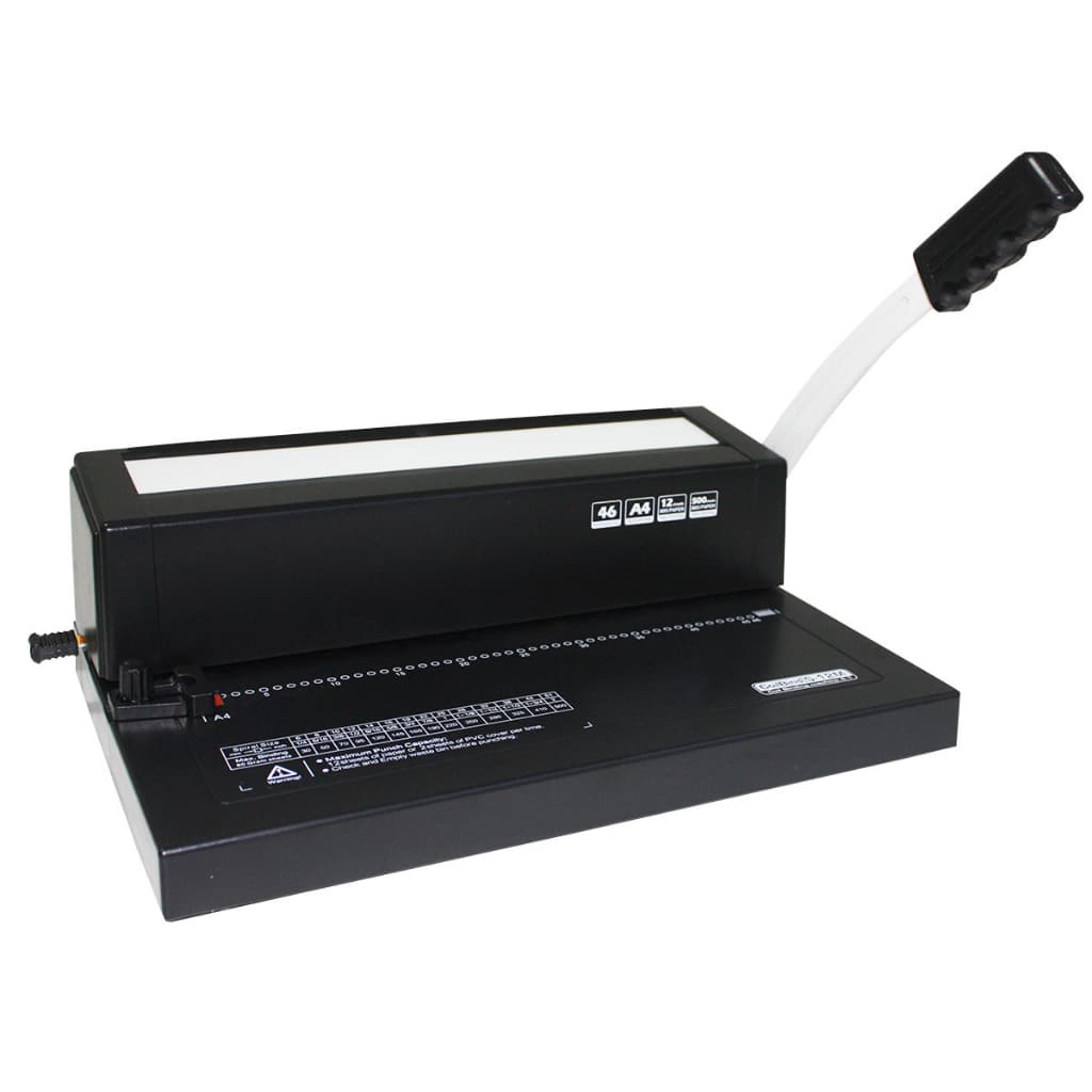 Máquina Encadernadora e Perfuradora Encadernação Espiral A4