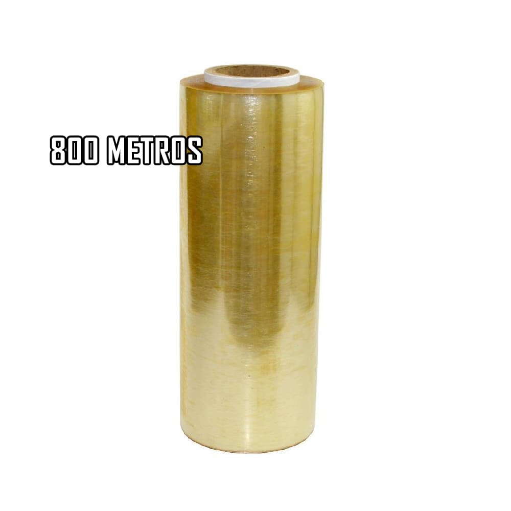 Rolo plastico filme pvc esticavel resistente 28cm x 800 METROS