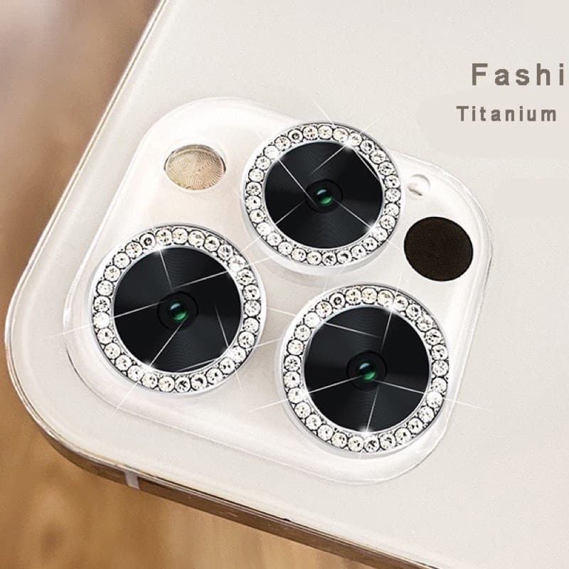 Kit Película Lente Câmera Brilho Diamante Para iPhone XR/11/11pro/11promax12/12mini/12pro/12promax13/13mini/13pro/13promaxLuxo e Beleza