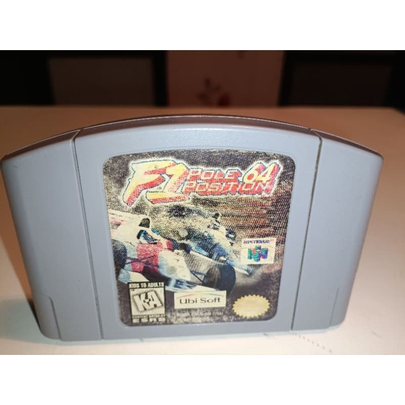 f1 pole position 64 original Nintendo 64