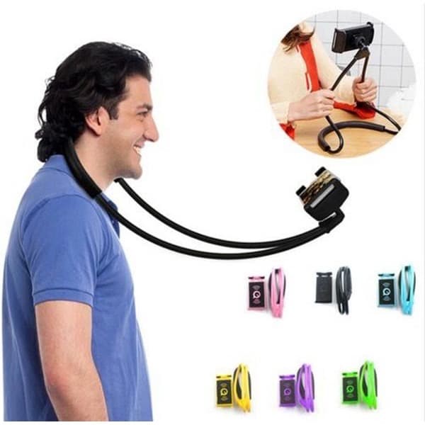 Suporte Para Celular Articulado 360° Pescoço várias cores