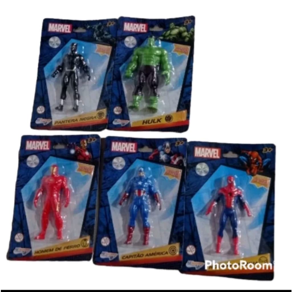 BONECO DE AÇAO MARVEL ORIGINAL 10 CM  COLECAO BRINQUEDO INFANTIL