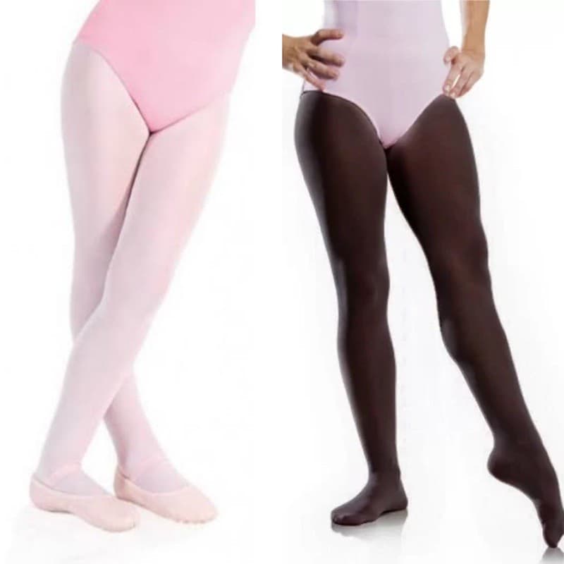 Meia calça ballet com pé (Tamanho na descrição)