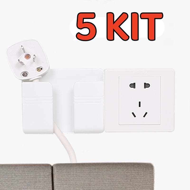 5 PCS De Suportes Práticos De Controle Remoto, Suportes De Parede Multiúso Para Controle Plástico De Telefones Celulares