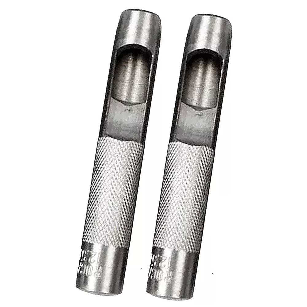 Kit 2 Vazador Furador Para Couro Eva Lonas Cinto Starfer 10mm e 12mm