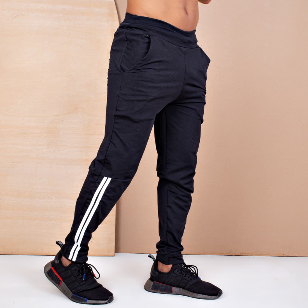 Calça Academia Masculina Flanelada Jogger Com Bolsos Tecido Confortável