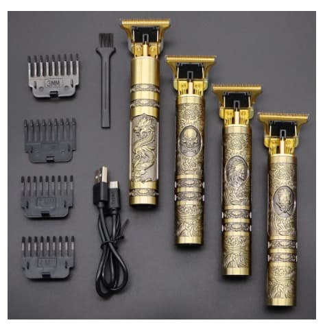 Máquina de cortar cabelo profissional/barbeador/barbeador elétrico portátil sem fio