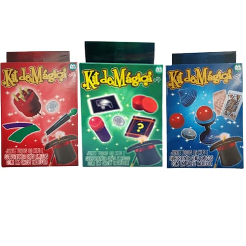 Até 3 Kits de Magica com 15 Pcs