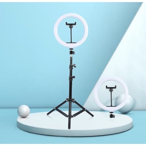 Ring Light Luz Colorida 10 Polegadas 26cm Tripé 2.1m  1
