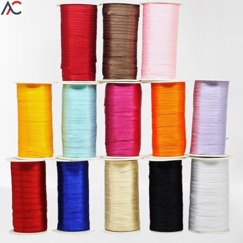 Rolo de Fita de Cetim Lisa Nº1 7mm/100metros- Diversas Cores - IMT