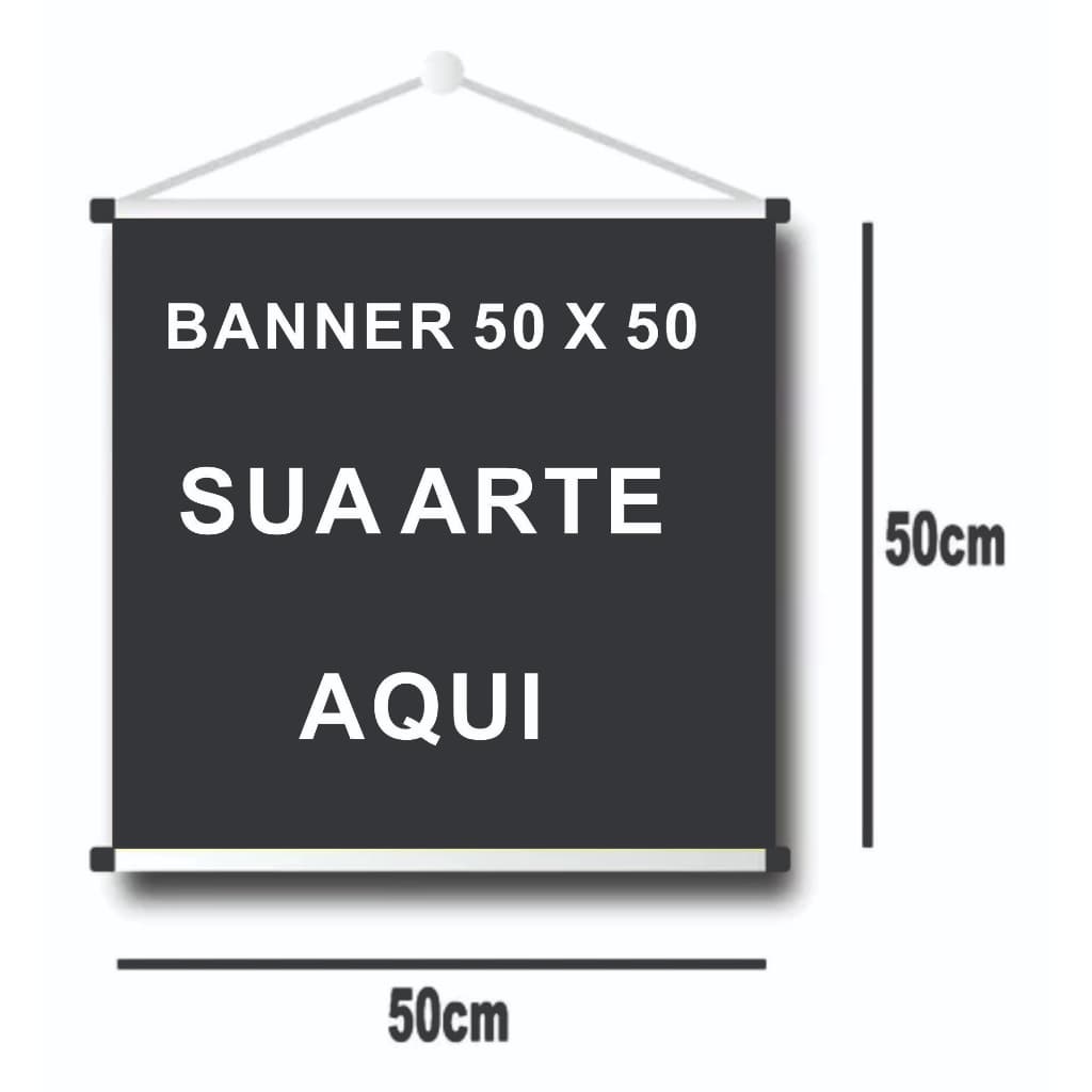 Banner Personalizado Faixa 50cm X 50cm