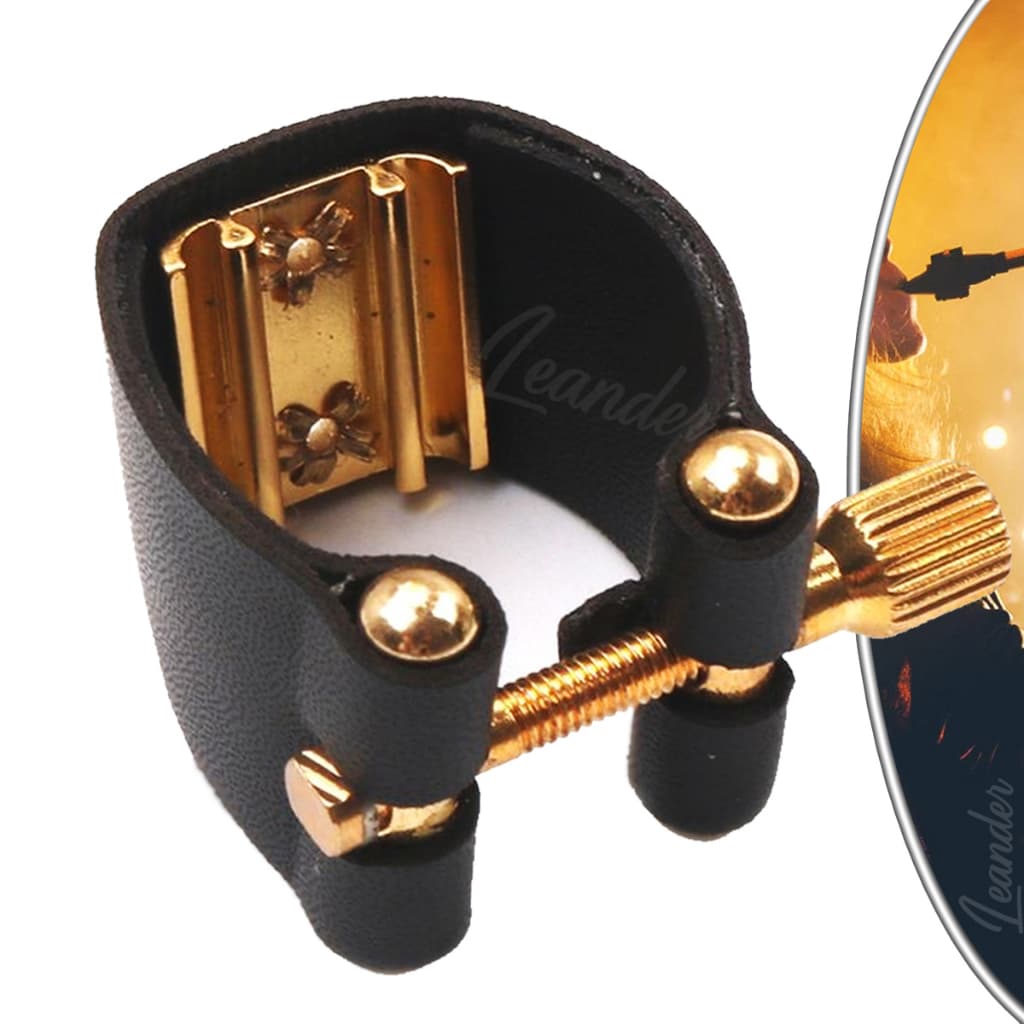 Abraçadeira De 1 Parafuso C/ Ressonador De Metal Sax tenor