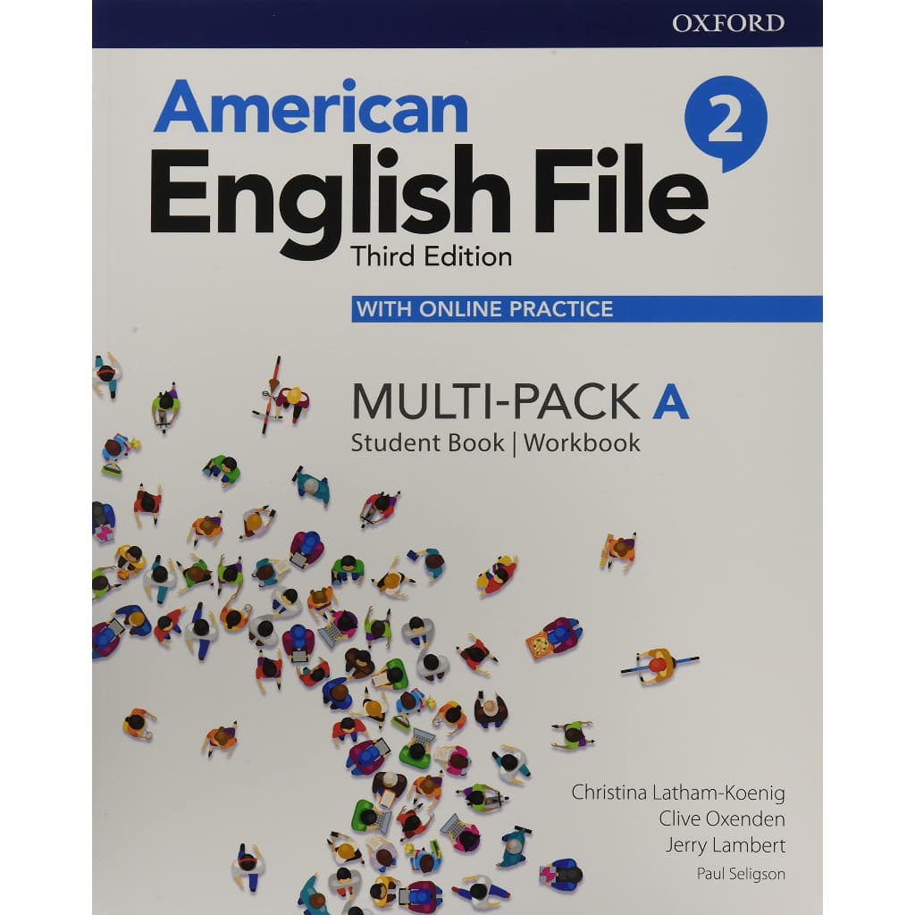 Curso Oxford American English File Level 2A third edition multipack student book e workbook American English