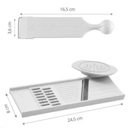 Descascador 4 em 1 Descascadores Cortador de Legumes Dupla Face Boleador Keita Boleadores Raladores Ralador Multiuso