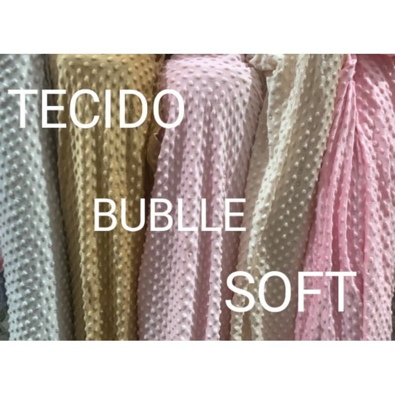 TECIDO BUBLLE SOFT - 100% POLIÉSTER - 2mt x 1,45m