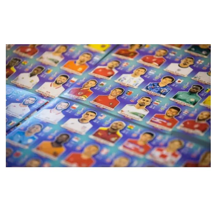 100  figurinhas sem repetição da copa 2022 - Sem escolha