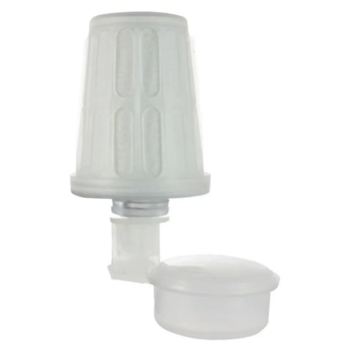 Vela Plástica Com Carvão Ativado Filtro Barro Acquamar + Boia Reguladora