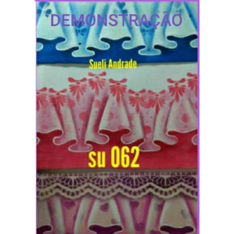 Stencil Sueli Andrade Barrado tipo Tecido para pintura em tecido, madeira artesanato em geral