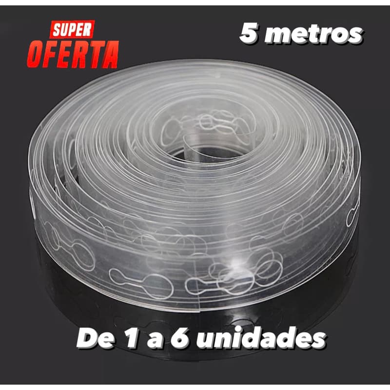 1~6 KIT FITA PARA ARCO DESCONSTRUÍDO COM 5 METROS BALÃO BEXIGA SUPORTE