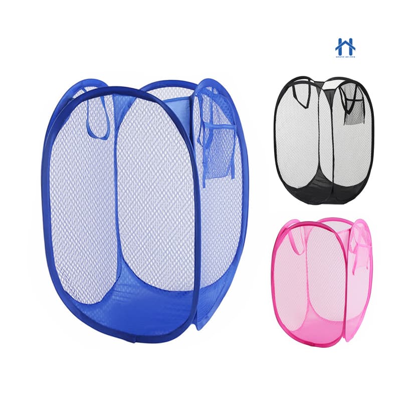 Cesto Organizador de Roupa ou Brinquedos Dobrável Armazenador 30x30x50