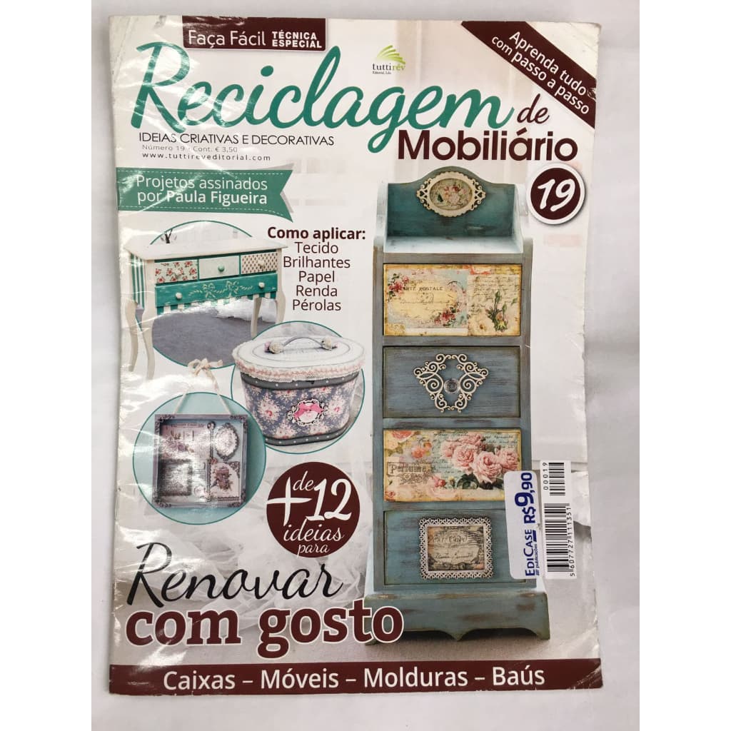 Revista De Artesanato Reciclagem de Mobiliário