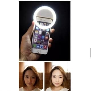 Mini Ring Light para celular Luz Pra Selfie E Fotos Flash Blogueiras Youtuber