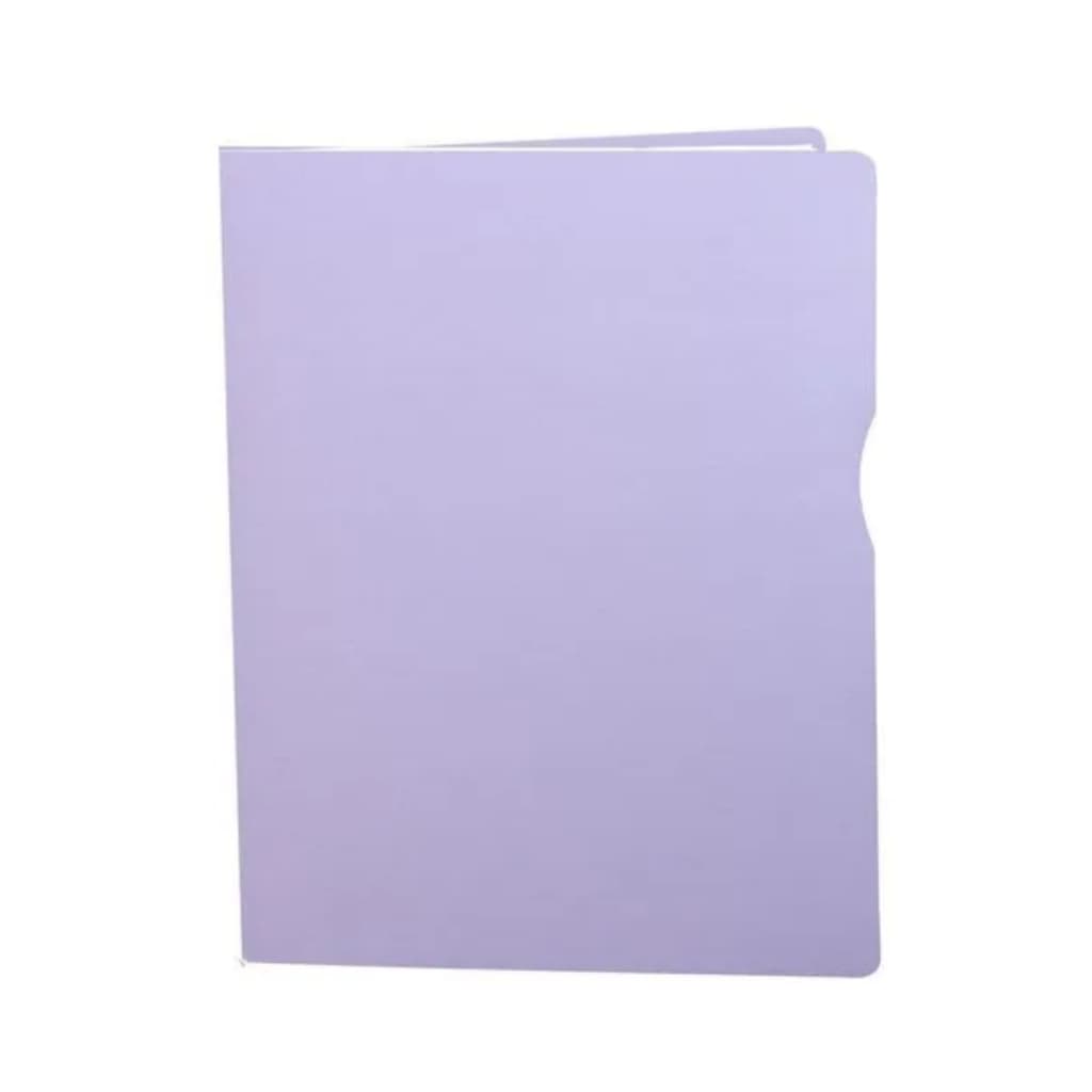 Pasta Catálogo Com 30 Envelopes Finos 240x330mm Lilás - DELLO