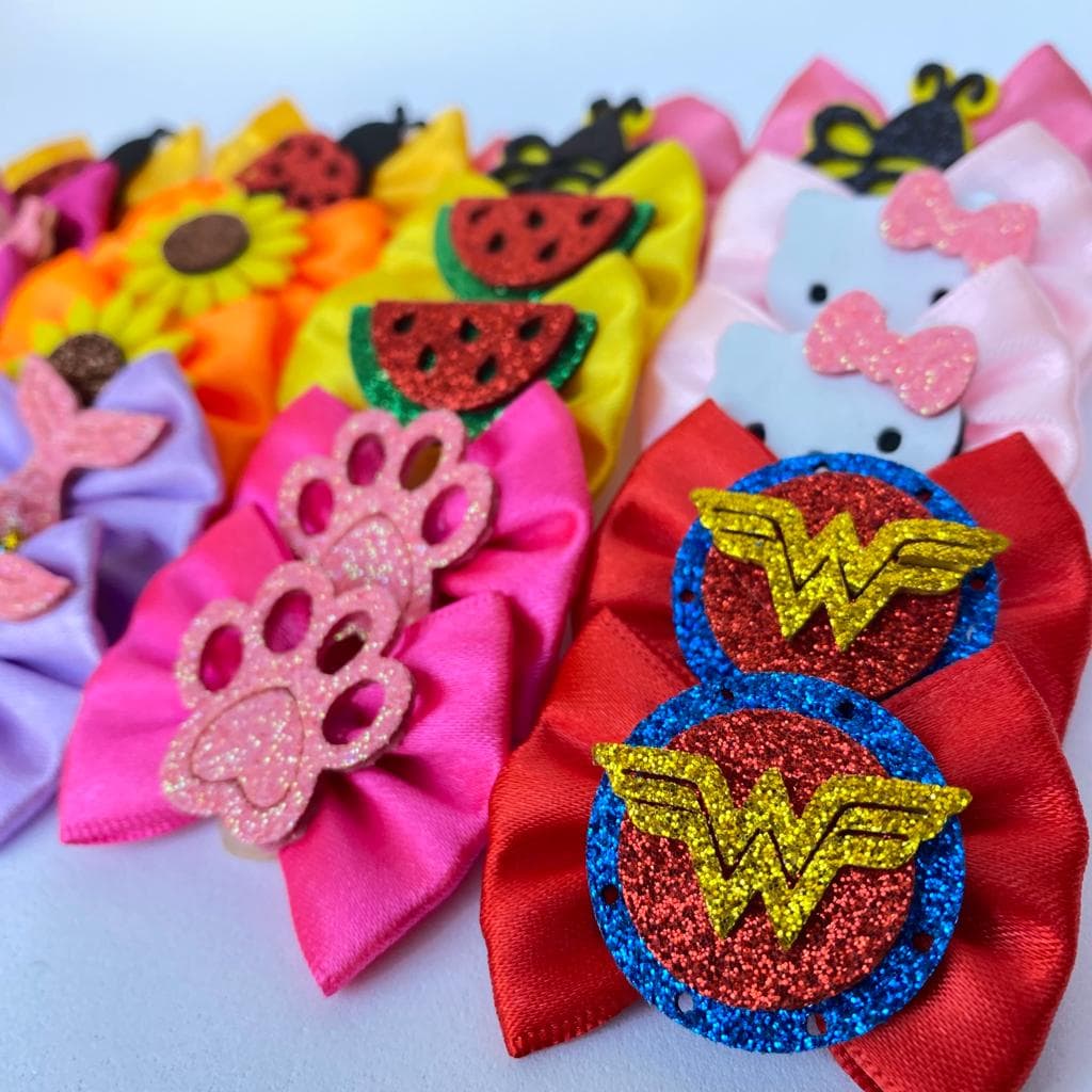 Laços Pet - Tamanho M - 20 Unidades para Fêmea