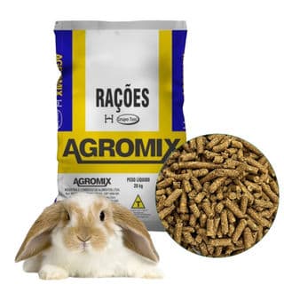 Ração Para Coelho Reprodução Coelho Fase De Reprodução 20kg