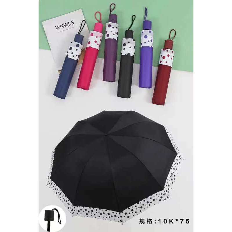 111 - Grande Guarda Chuva Barracão Bolinha na Barra