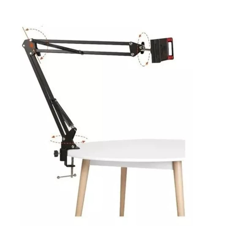 Novo Suporte Para Cama E Mesa Articulado Universal P/tablet E Cel