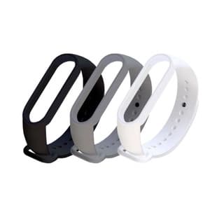 3 pulseira de silicone para mi band 5
