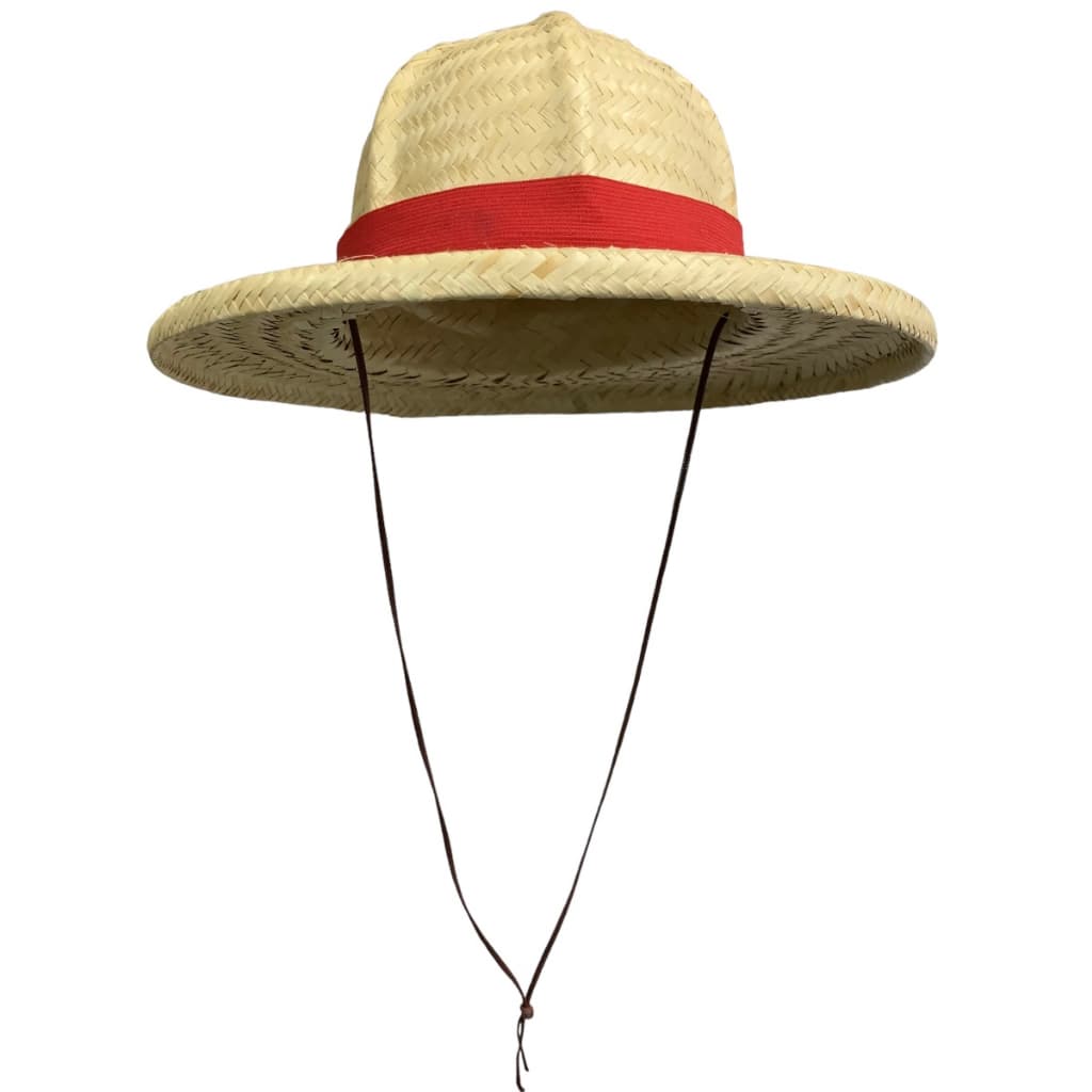 Chapéu semelhante ao do Luffy de palha natural dupla durinho