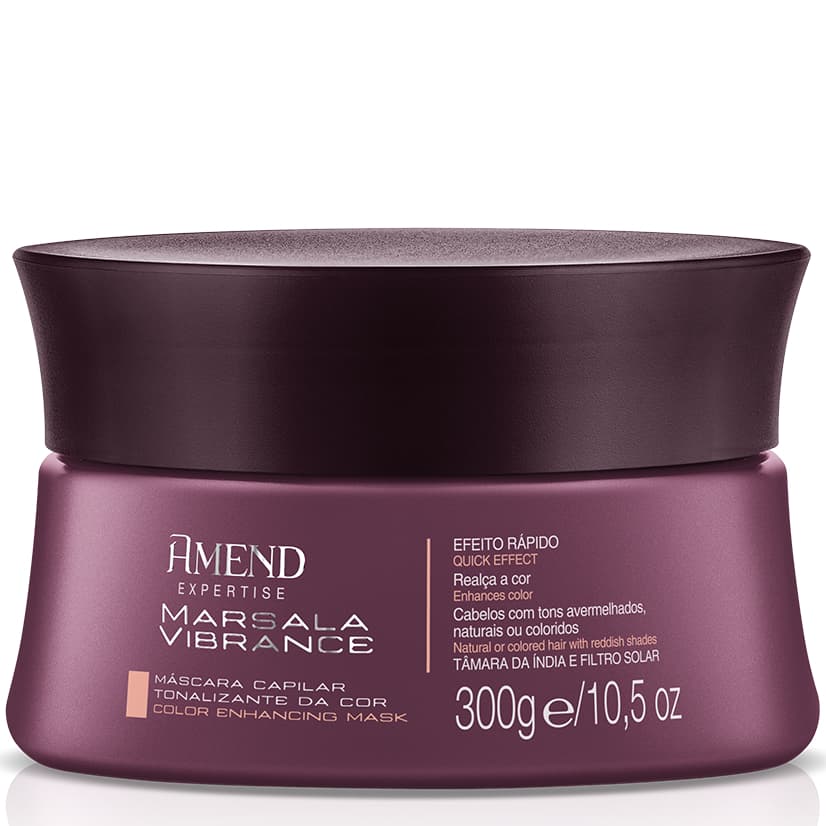 AMEND EXPERTISE MÁSCARA MARSALA VIBRANCE 300G