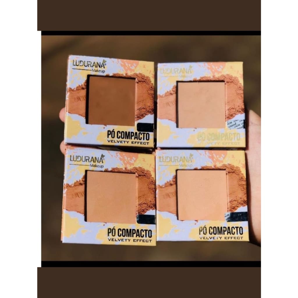 Pó Compacto Velvety Effect  Ludurana