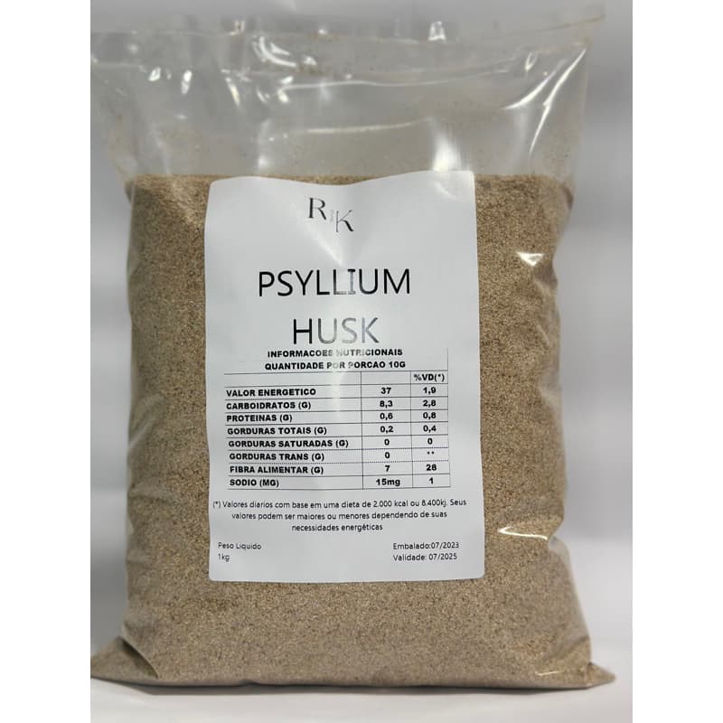 Psilium puro 1kg (PROMOÇÃO )