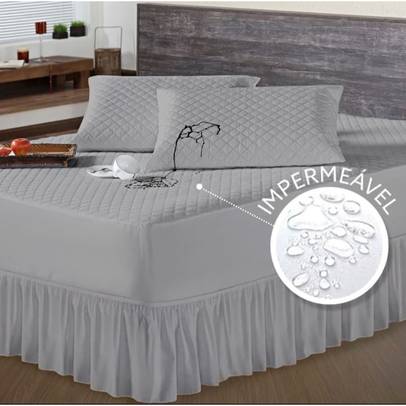 Protetor Colchão Solteiro, Casal, Queen e King Box Impermeável