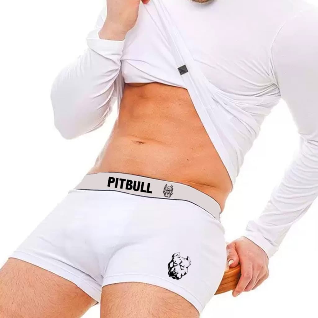 Kit 10 Cuecas Boxer Premium Pitbull American