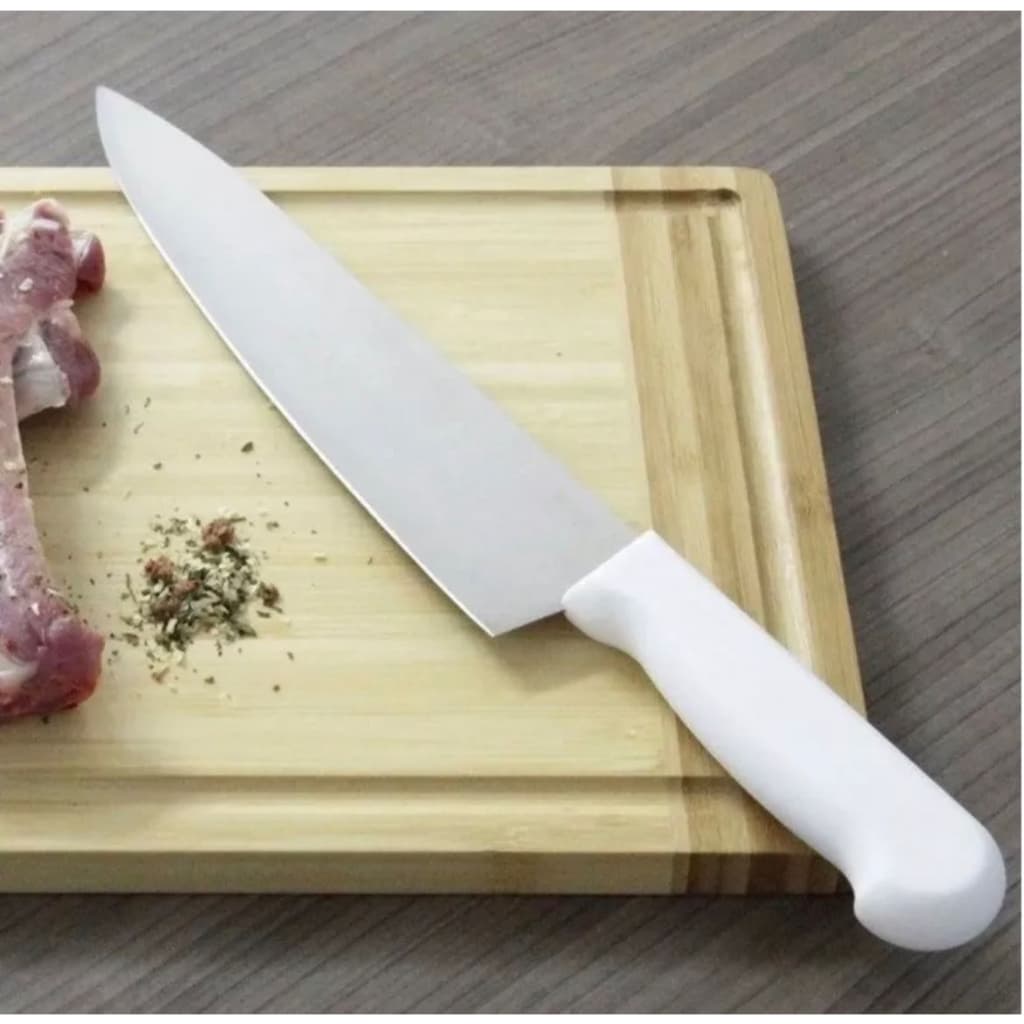 Faca Aço Inox 8 Polegadas 33cm Original Line Utensilio Carnes Legumes e Frutas Cozinha Chef