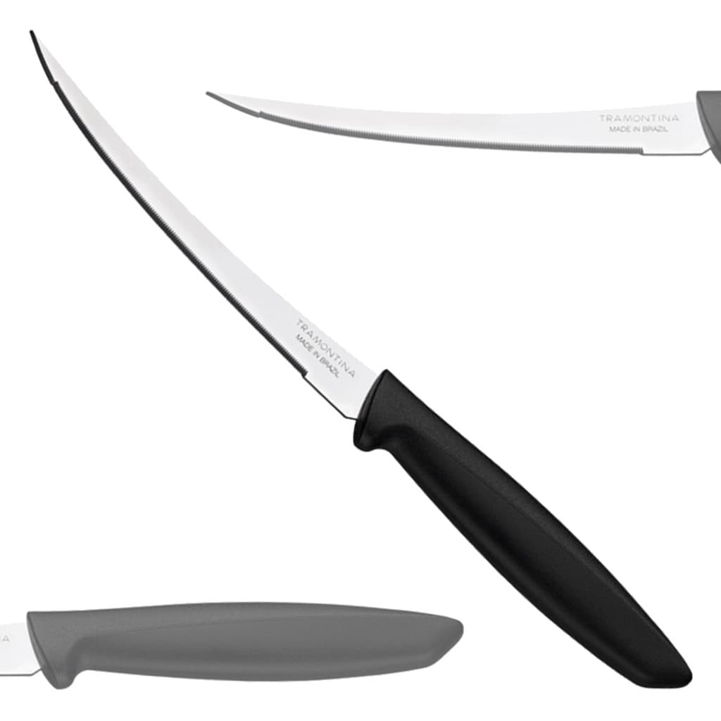 Faca Micro Serrilhada Em Inox Para Tomates E Legumes Tramontina