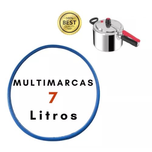 Borracha Panela De Pressão Silicone Modelos 7 Litros