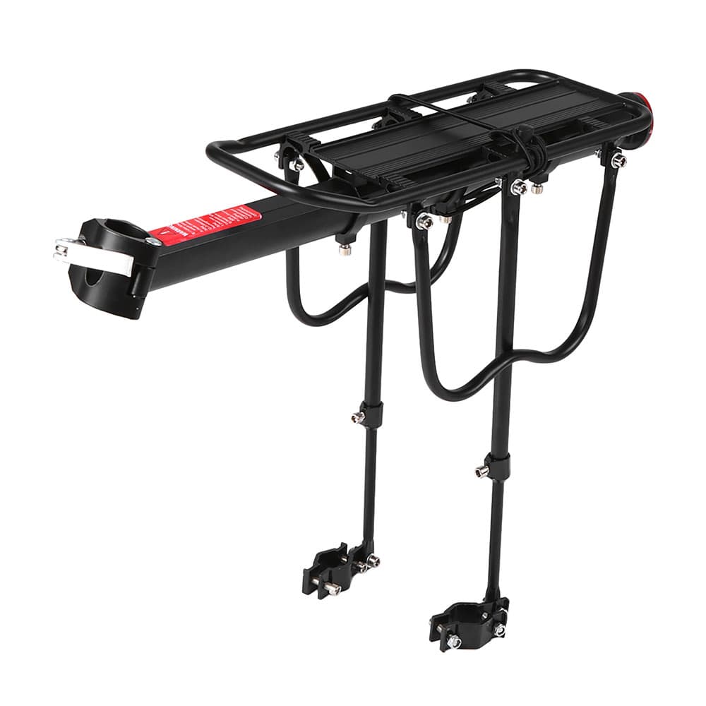 Bagageiro Traseiro Aluminio Bicicleta Bike Aro 26 27 29 Ajustável V-brake Disco Mtb