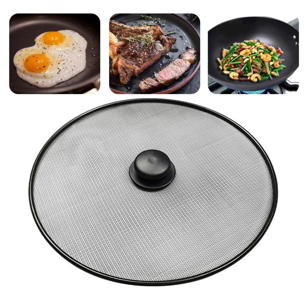 Tela Tampa Anti Respingo Protetora Para Frituras Anti Respingo 29cm