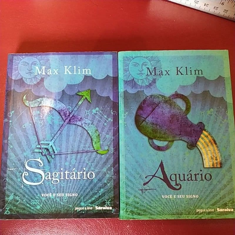 Livros Horóscopo (Sagitário e Aquário) - Max Klim