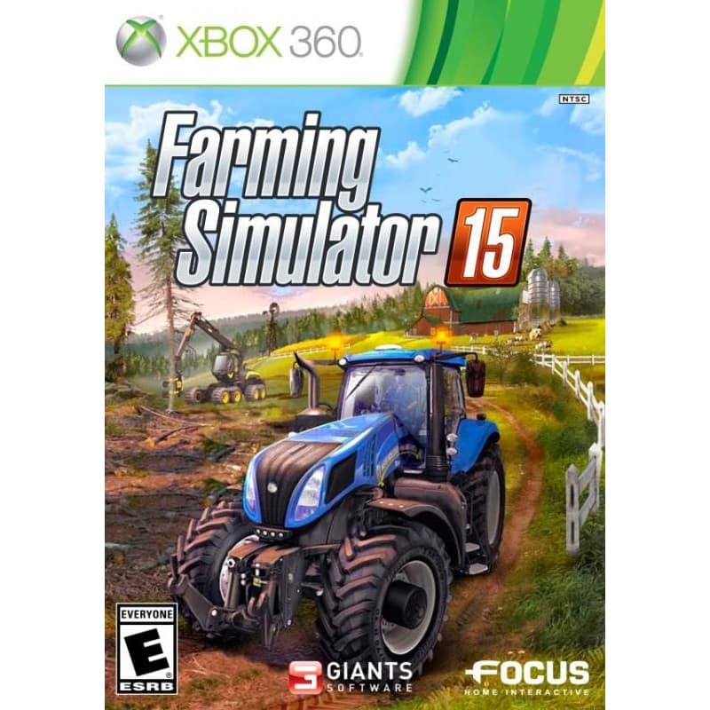 farming simulator 15 midia fisica - xbox 360
