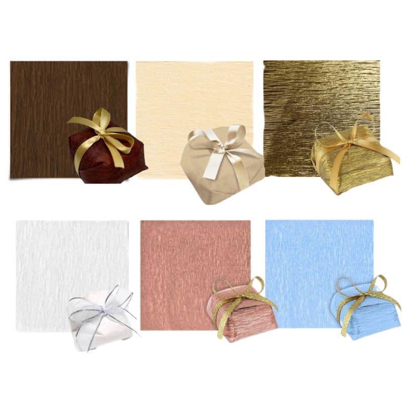 Papel Para Bem Casado Embalagem Doce + Plastquinho 40un