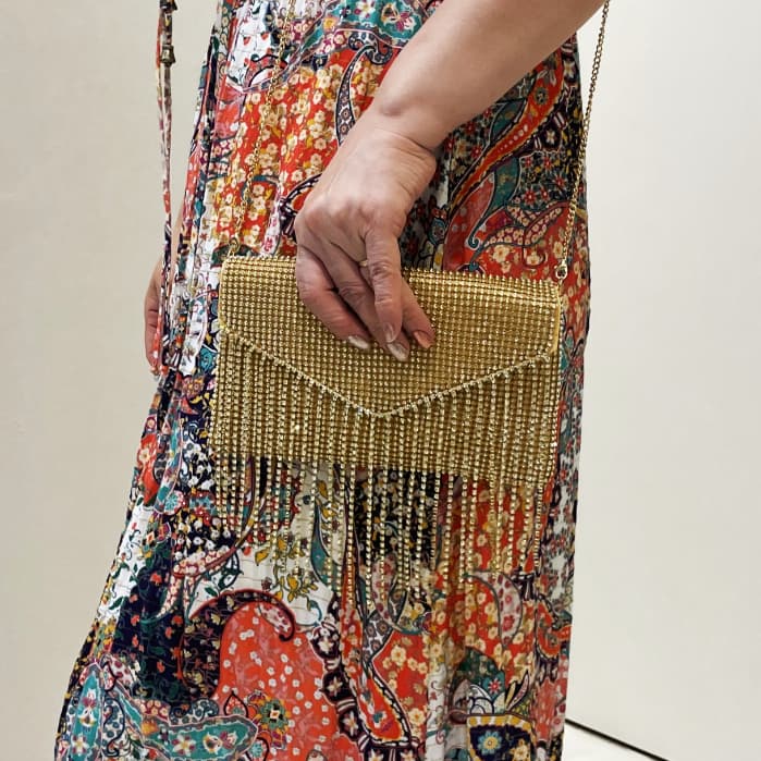 Bolsa Tiracolo / Carteira Feminina Com strass Para Festa / Banquete / Casamento WT188-13